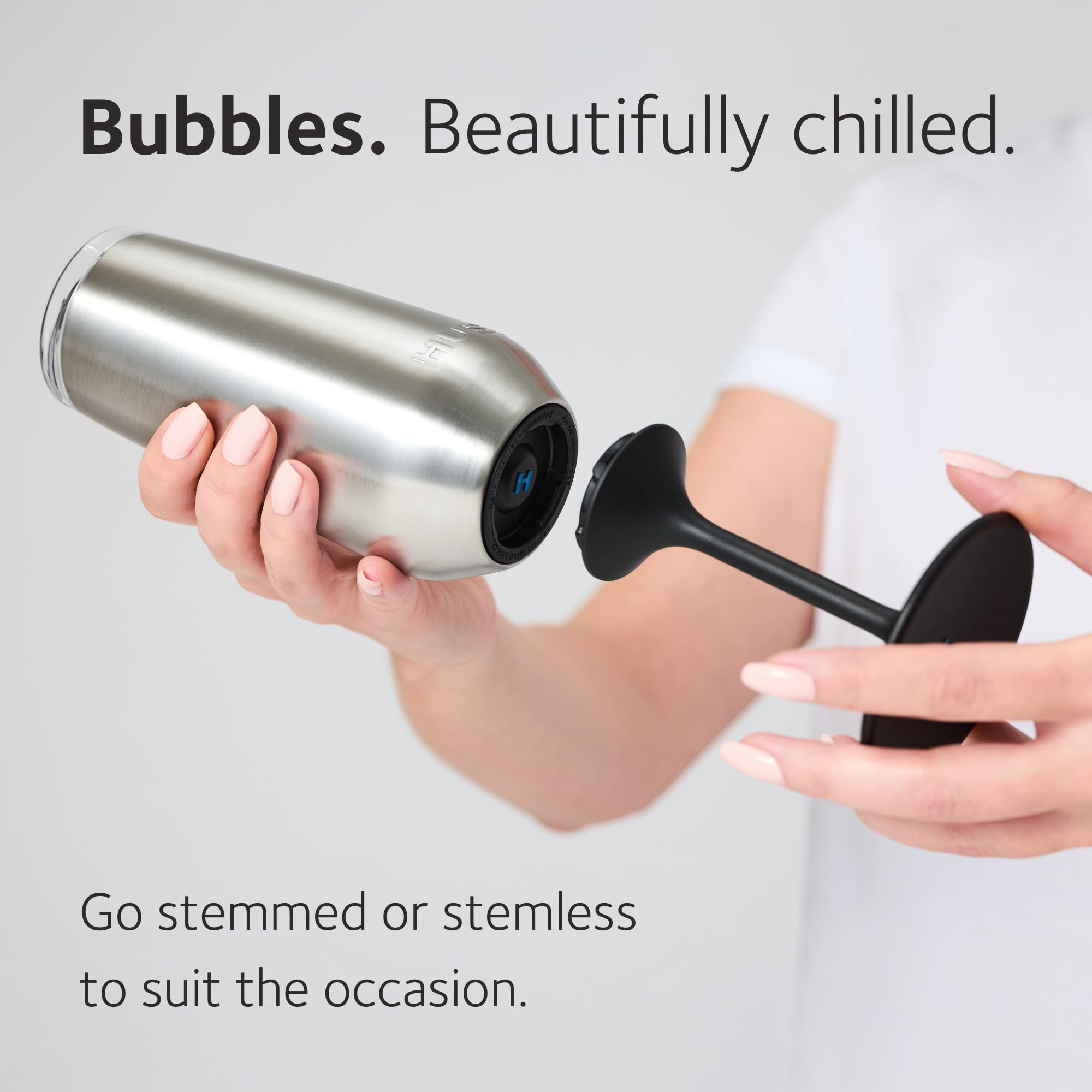 Huski detachable stem close-up showing TwistLock mechanism for versatility