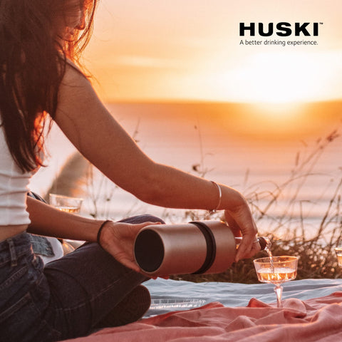 Huski no condensation table demo protecting surface from rings