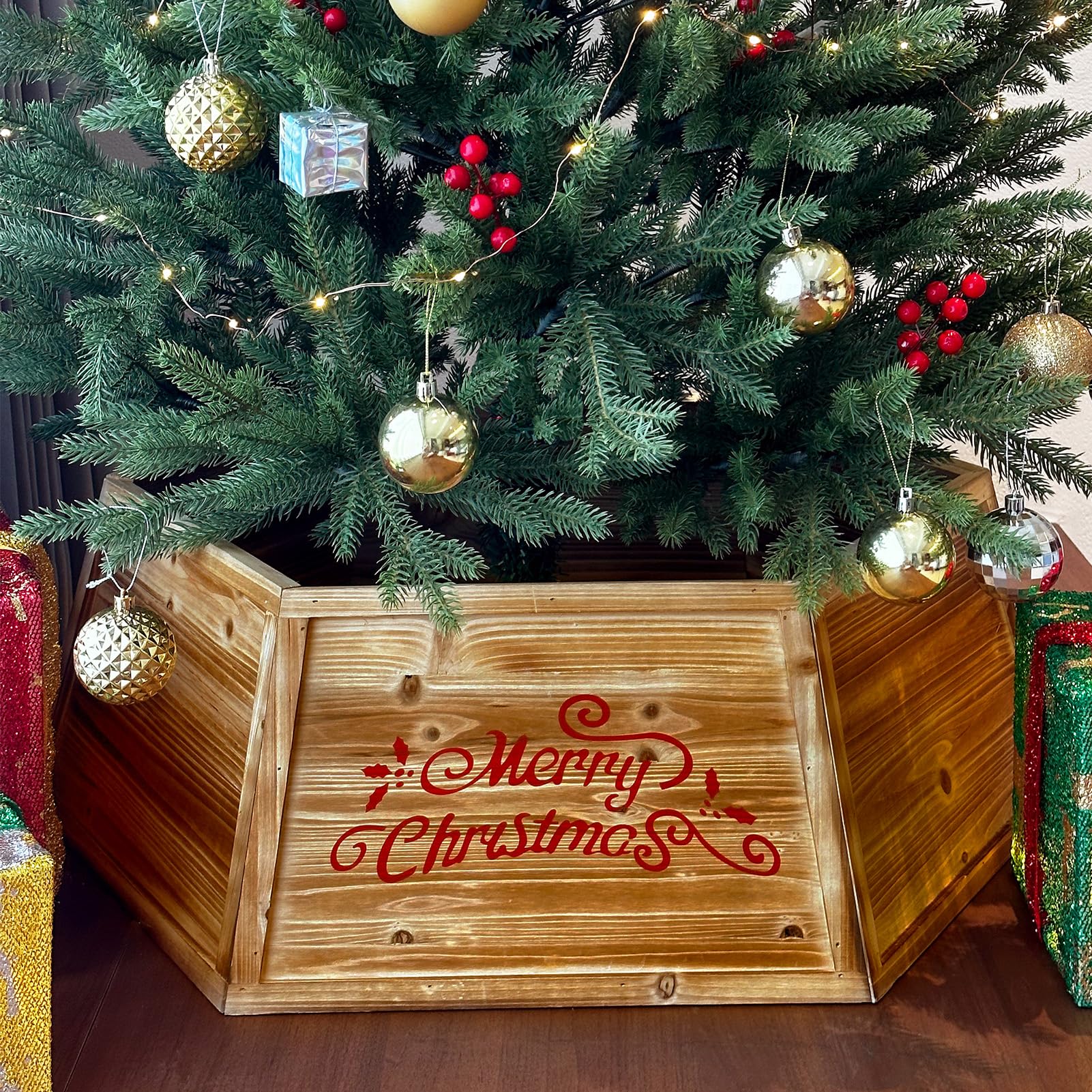 HUTHDAK collar beside ruler showing 28.7-inch diameter for fit