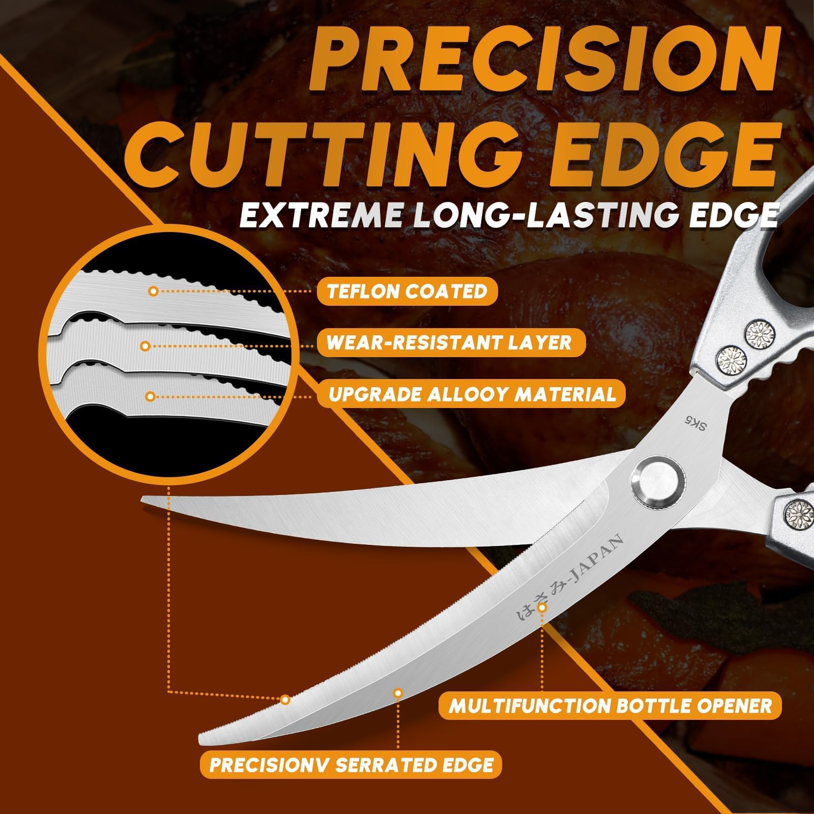 Huusk ergonomic handle detail demonstrating comfortable grip and reduced fatigue