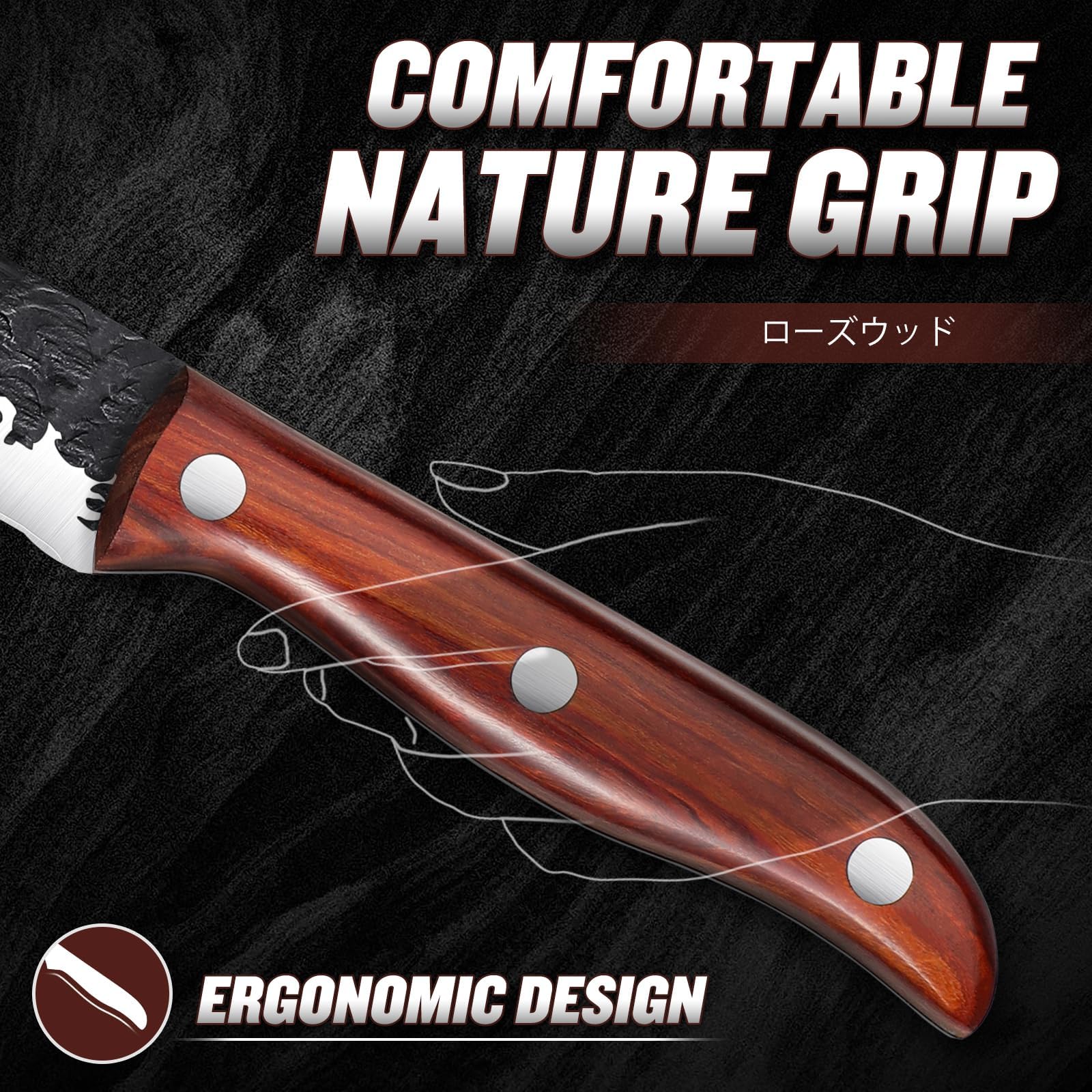 Huusk leather sheath paired with knife showing safe transport and blade protection