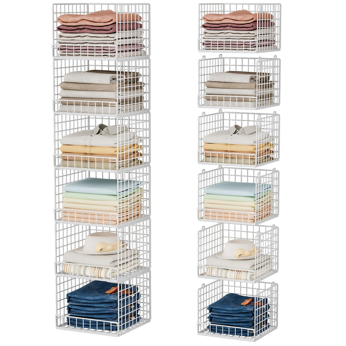 Huxitocan front view showing neat stacked tiers and quick access