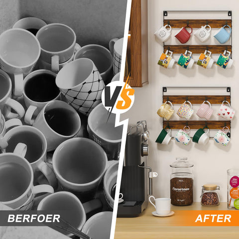 Huxitocan installed in office coffee station, improves organization and access