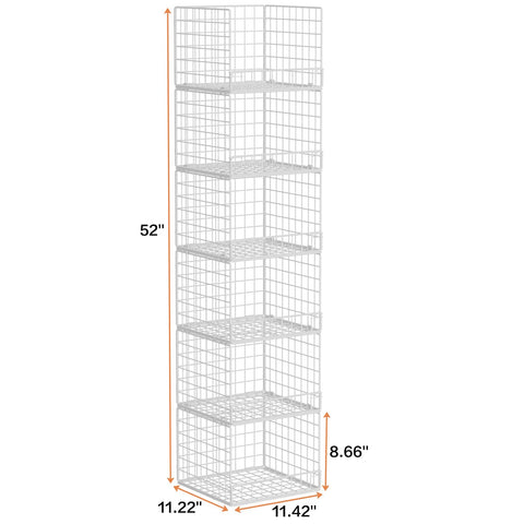 Huxitocan multiple units stacked demonstrating expanded vertical storage