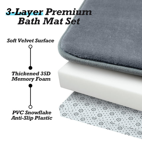 HUXMEYSON styled in modern bathroom showing coordinated look and comfort benefit