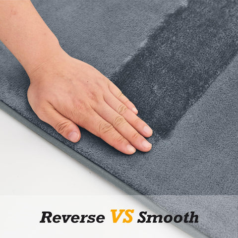 HUXMEYSON rug in washing machine demonstration showing machine-washable ease benefit