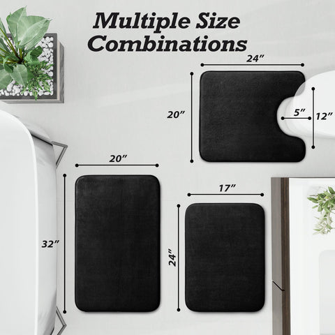 HUXMEYSON non-slip backing detail with PVC dots offering secure floor traction