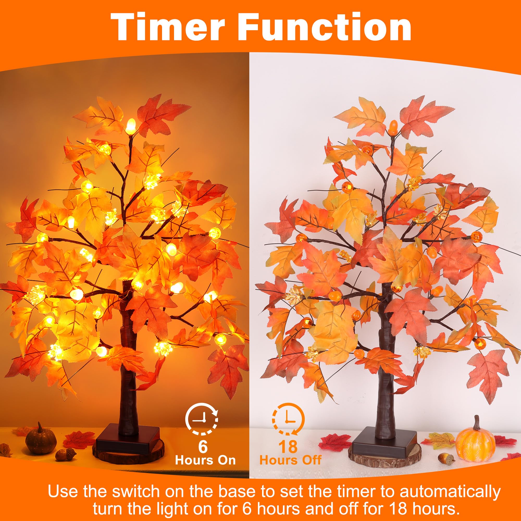 Huyamap adjustable bendable branches shaped to customize silhouette and glow
