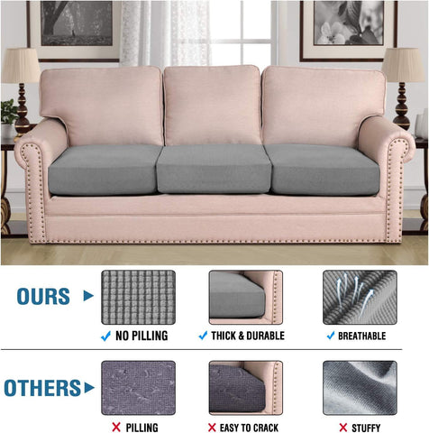 H.VERSAILTEX dove jacquard texture close-up, durable fabric and stylish finish
