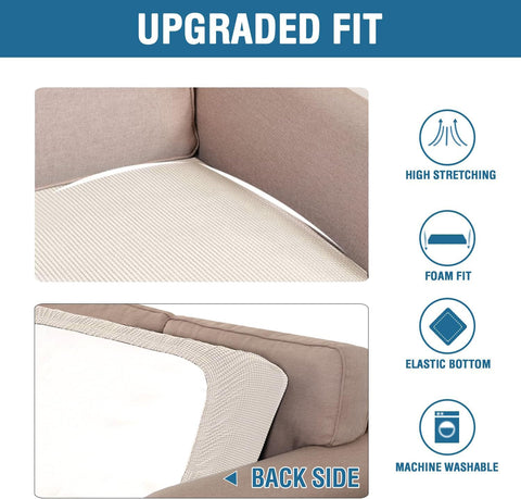H.VERSAILTEX folded slipcovers in packaging ready for quick installation