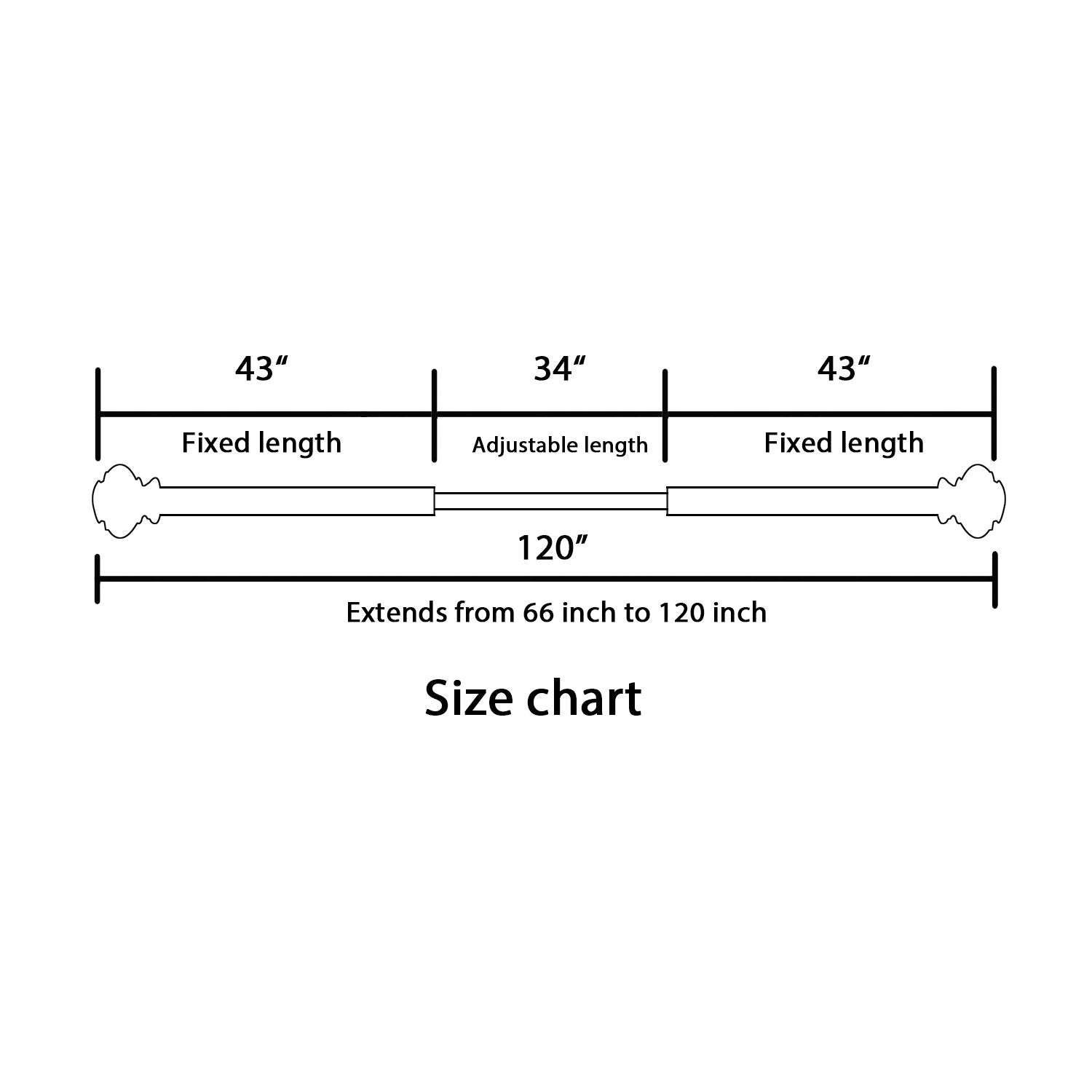 H.VERSAILTEX rod beside window and door showing scale and coverage advantage