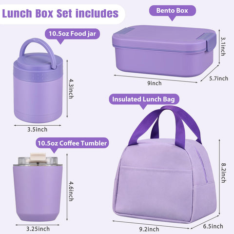 HWONMTE insulated food jar with handle demonstrating heat retention benefit