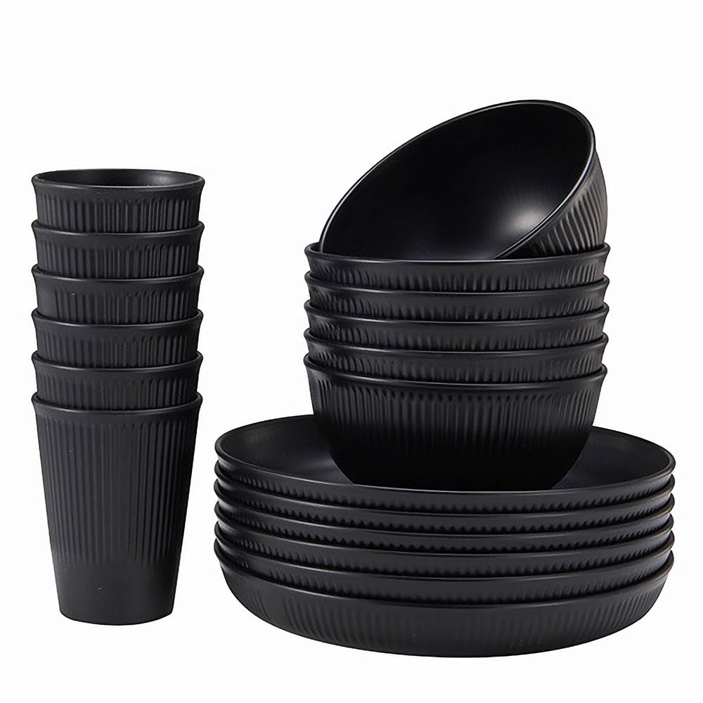HXYPN matte black front packaging showing complete 18-piece set and storage benefit