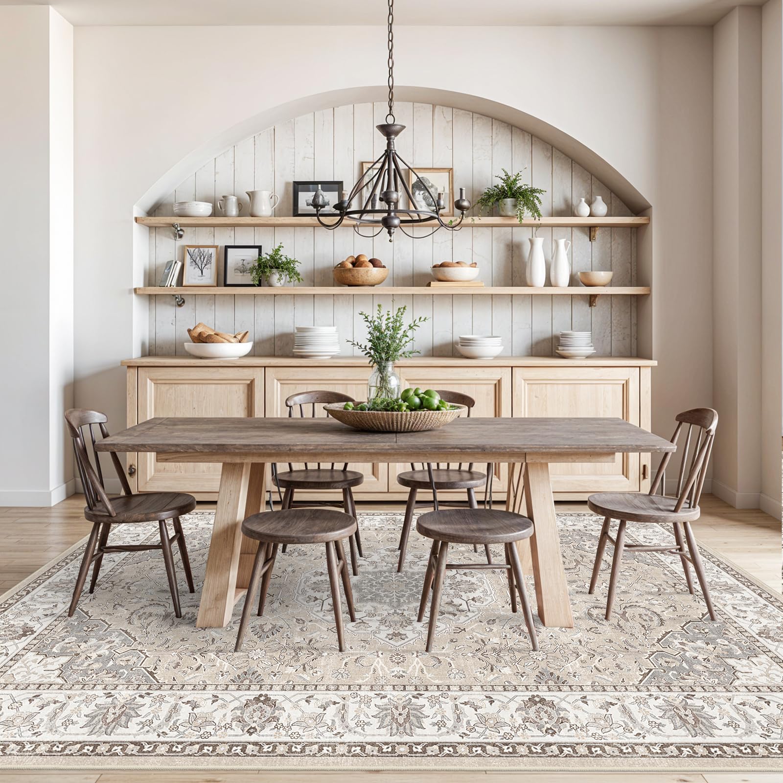 HY HAO YUN LAI lifestyle scene in living room illustrating warm beige tone and decor fit