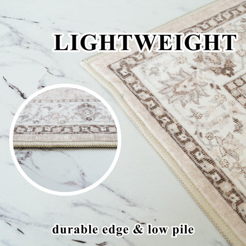 HY HAO YUN LAI demonstration of spill resistance on rug surface for easy cleanup