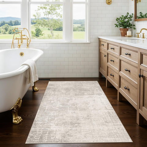 HY HAO YUN LAI rug placed by sink protecting floors from spills