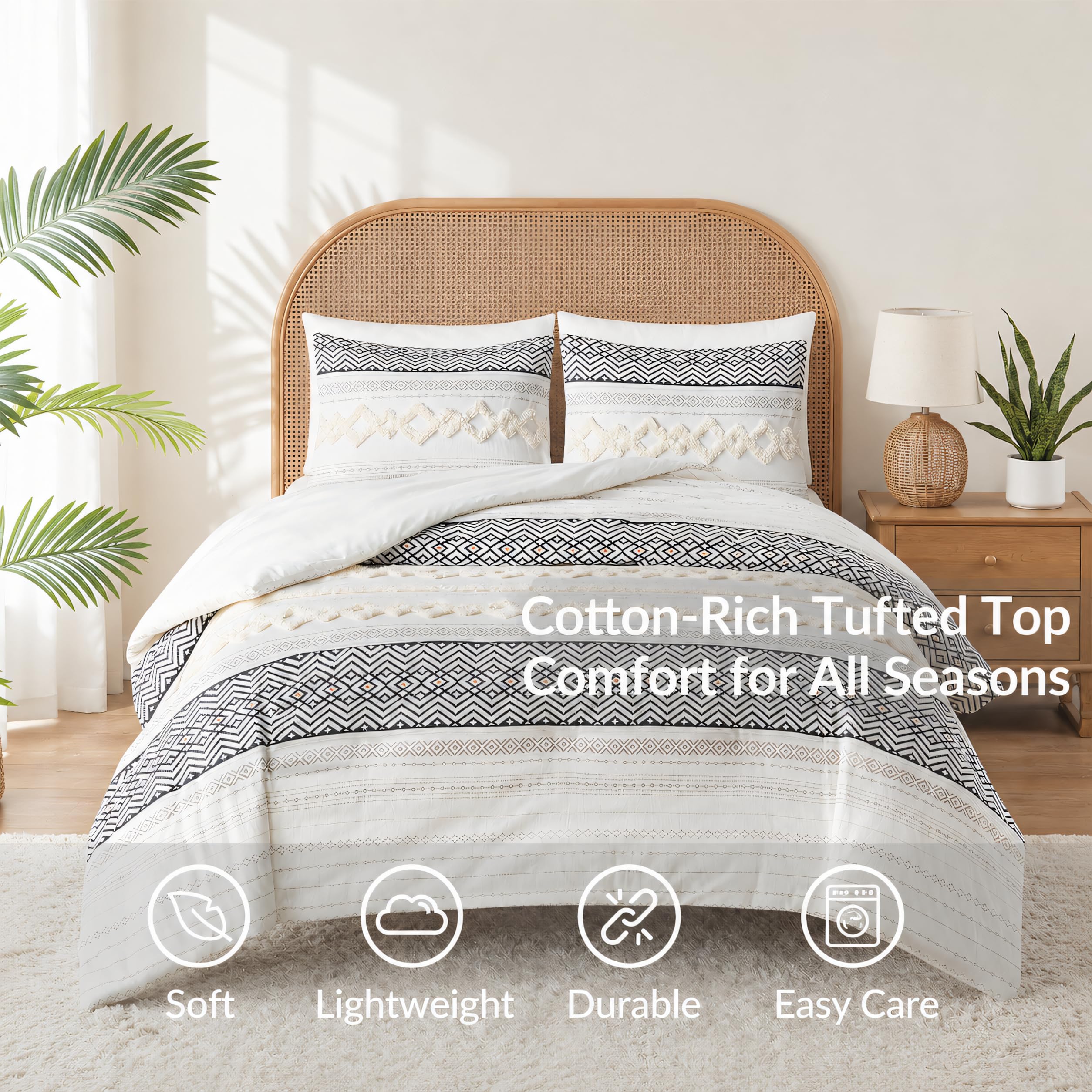 Hyde Lane comforter side drape illustrating lightweight warmth and elegant hang
