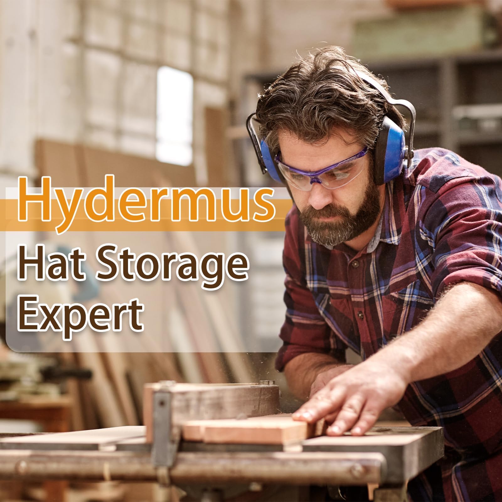 HYDERMUS side profile showing 0.39-inch board thickness for strong, warp-resistant support