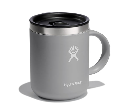 Hydro Flask closeable press-in lid detail displaying spill-reducing feature