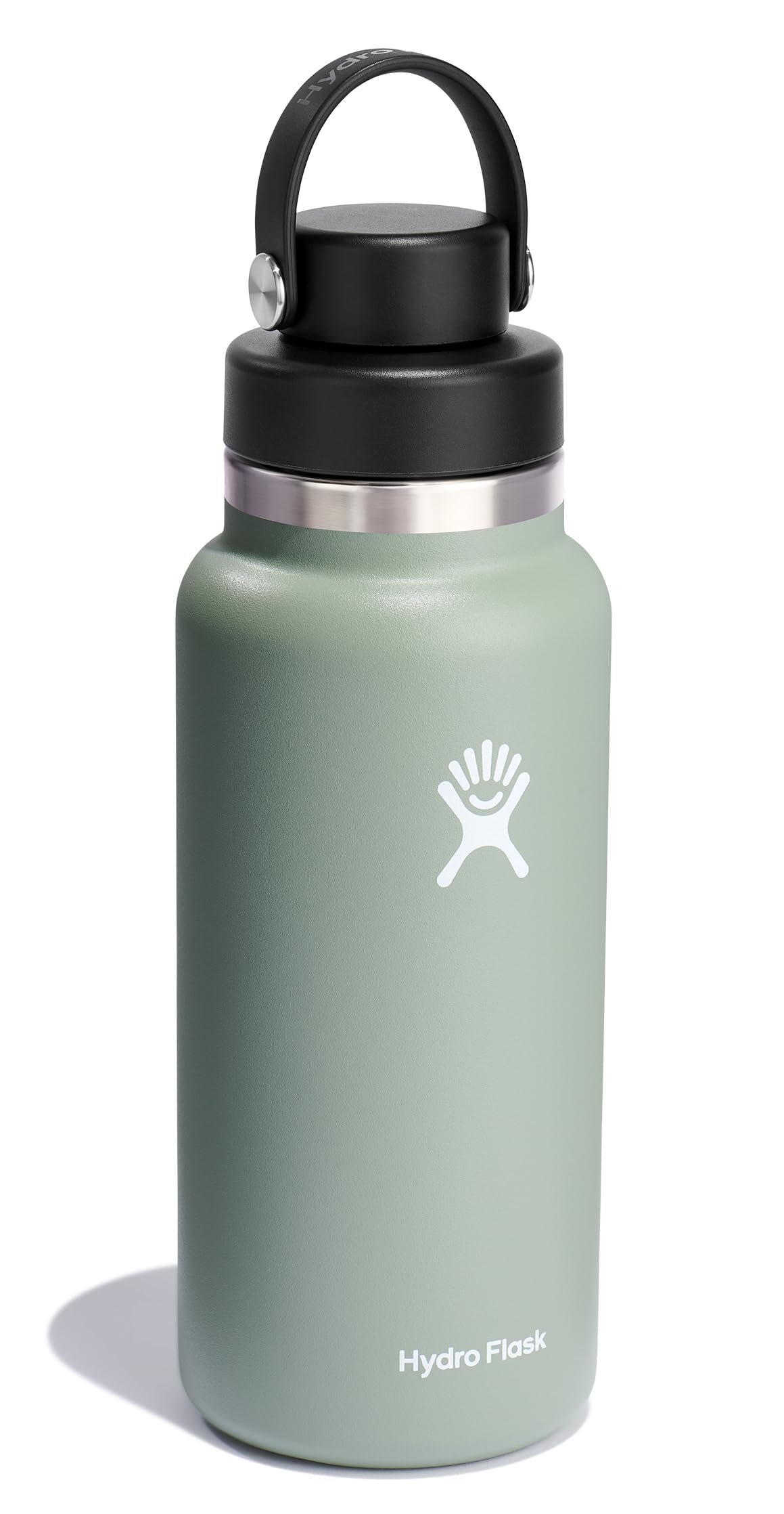 Hydro Flask Flex Chug Cap close-up showing leakproof spout for easy sipping