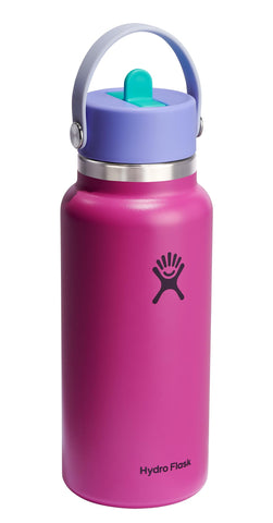Hydro Flask wide mouth with ice demonstrating easy ice fill and cold benefit