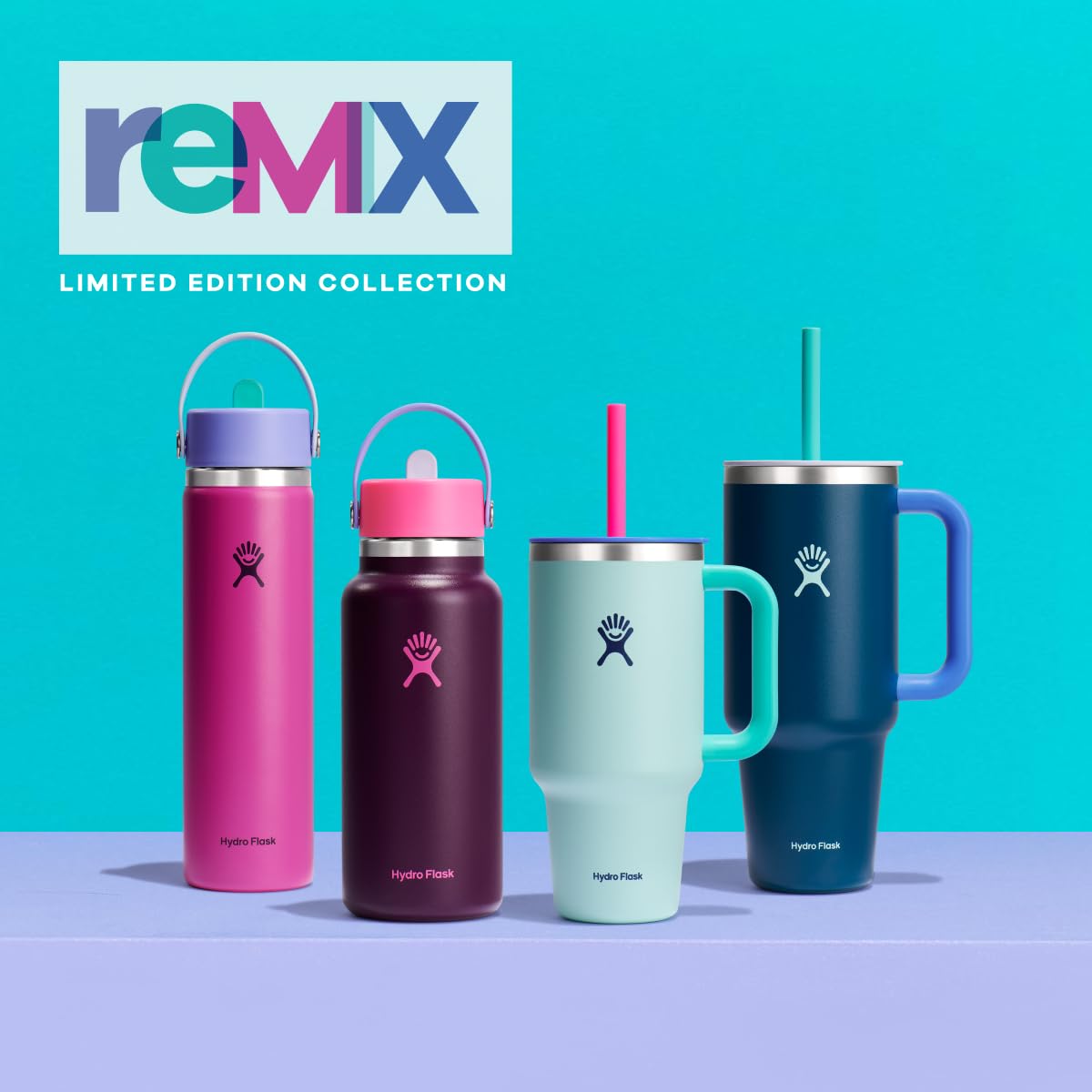 Hydro Flask flexible straw detail for comfortable sipping at any angle