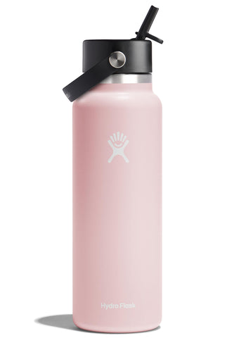 Hydro Flask 40 oz front view showing insulated steel and sleek finish for reliable cold retention