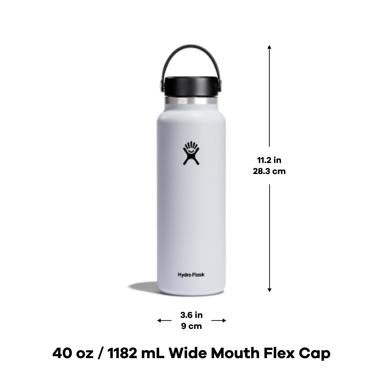 Hydro Flask 40 oz in backpack pocket showing durable travel-ready performance