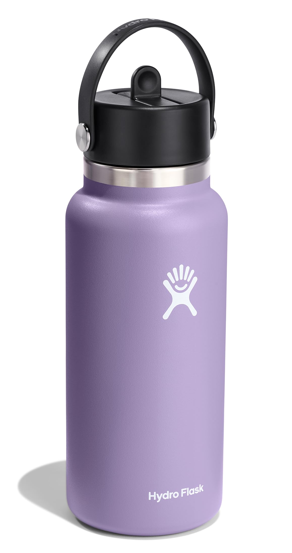 Hydro Flask close-up of Flex Straw Cap highlighting leakproof benefit