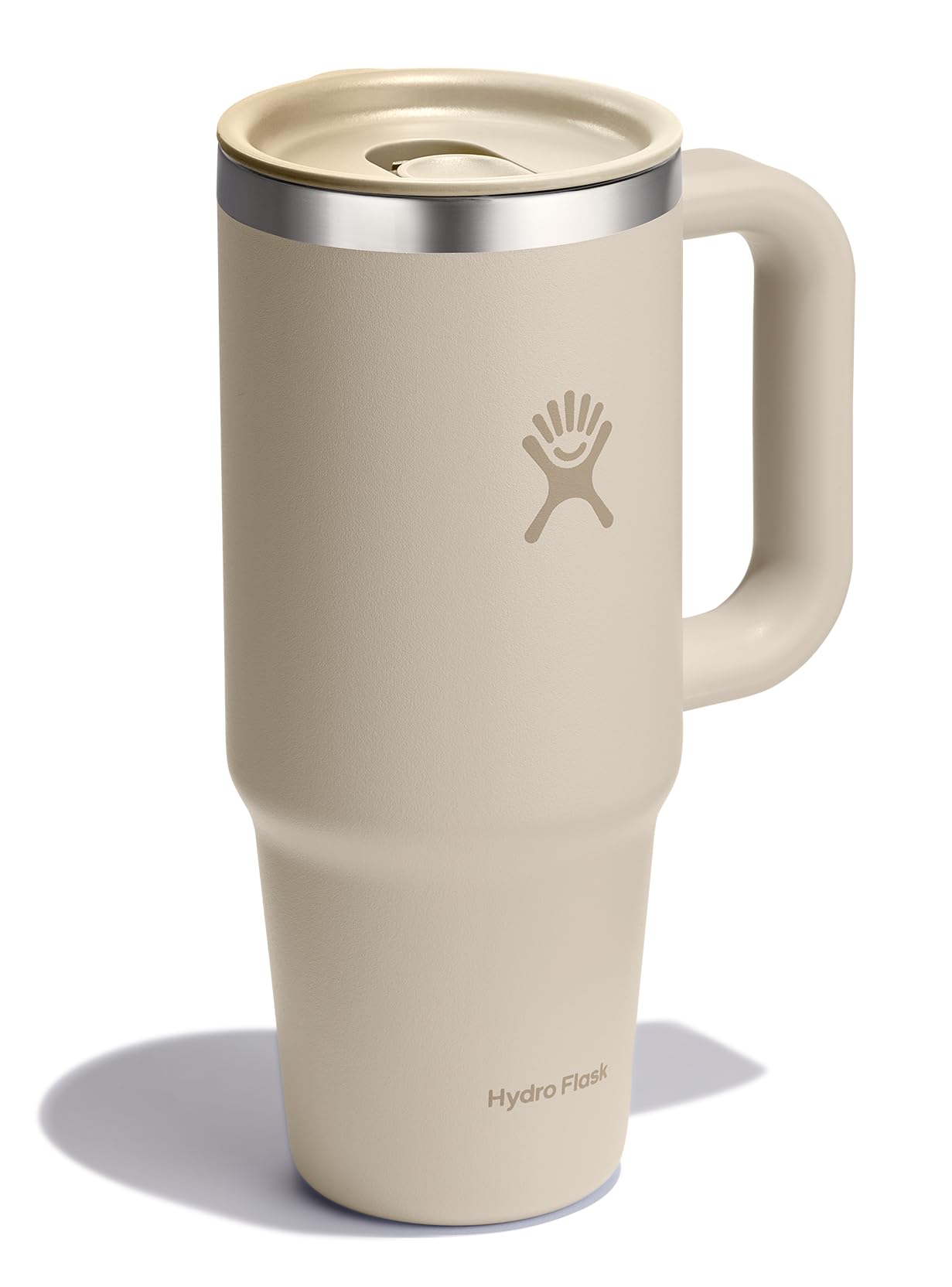 Hydro Flask closable leak-resistant lid detail demonstrating spill protection and convenience