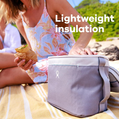 Hydro Flask exterior pocket detail showing quick-access storage benefit
