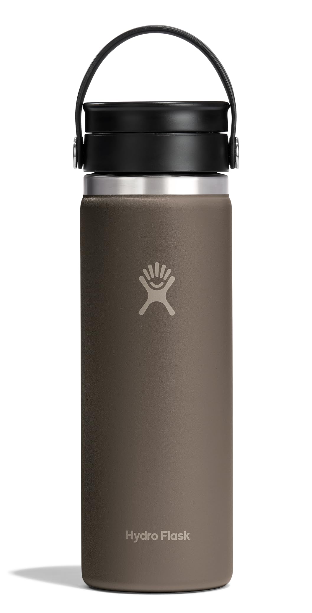 Hydro Flask front view showing Sandpiper color and insulated benefit