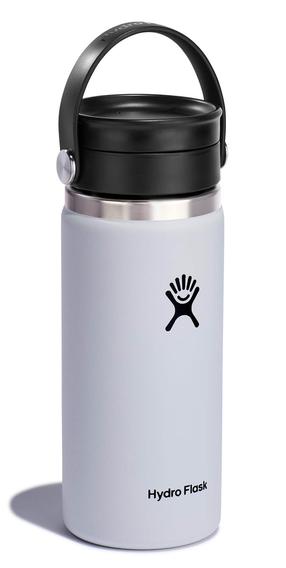 Hydro Flask close-up of Flex Sip Lid demonstrating leakproof closure and easy sipping on the move