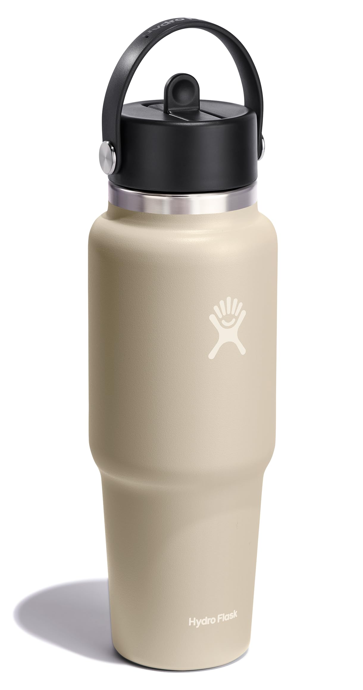 Hydro Flask Flex Straw Cap close-up showing leakproof mechanism for safe carry