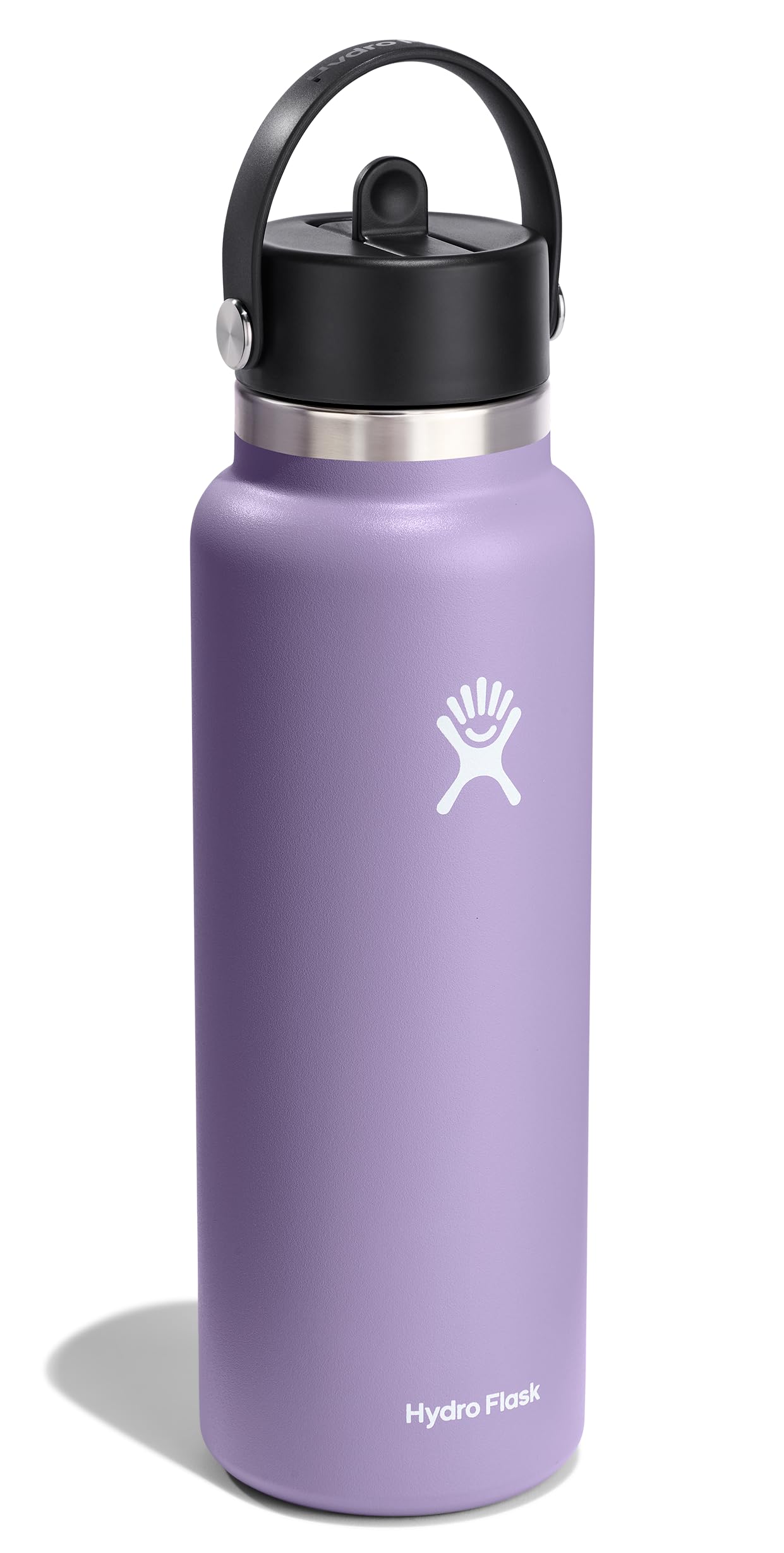 Hydro Flask Flex Straw Cap close-up showing straw and closure — easy leakproof sipping