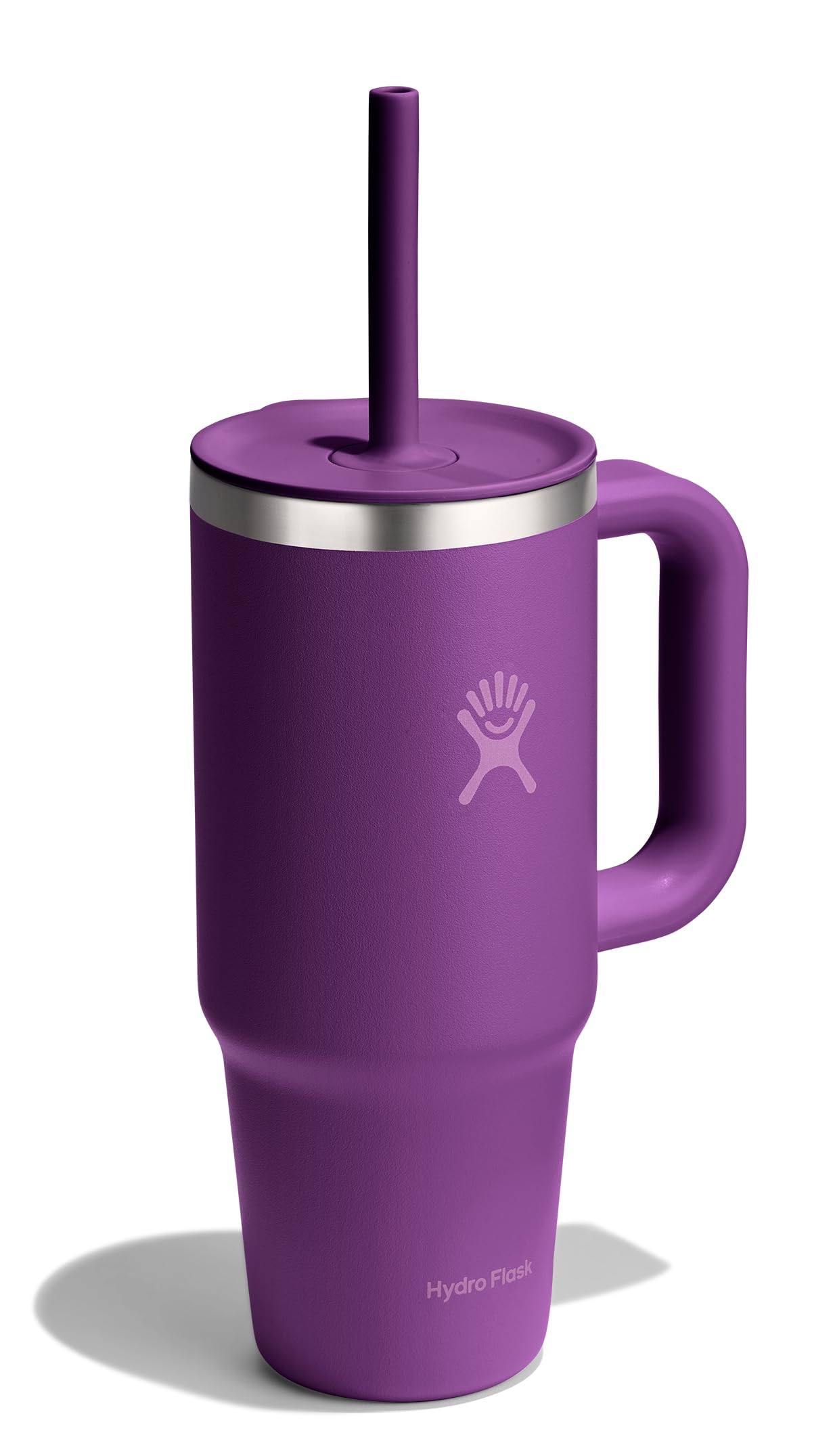 Hydro Flask close-up of ergonomic handle for comfortable carrying benefit