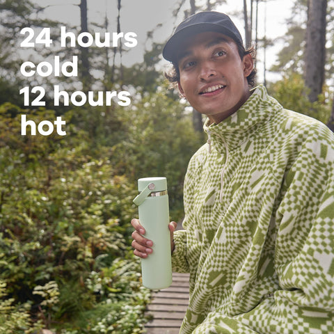 Hydro Flask inside a backpack demonstrating portable, leakproof hydration on commute