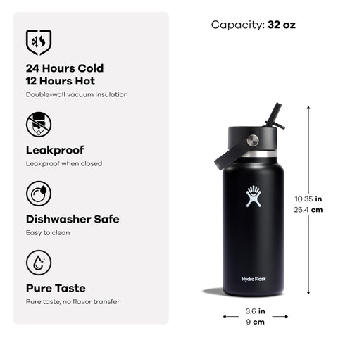 Hydro Flask held outdoors showing durable build and portability benefit