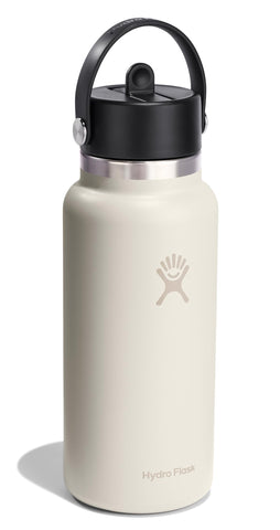 Hydro Flask close-up of Flex Straw Cap, easy one-handed flip and leak protection