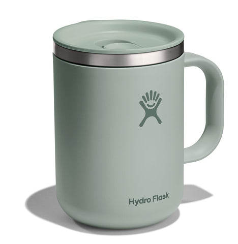 Hydro Flask closeup of press-in lid highlighting leak resistance and ease