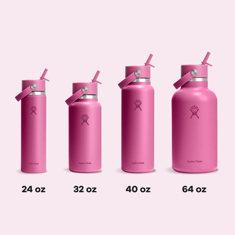 Hydro Flask in outdoor setting with backpack showing travel-ready durability and style
