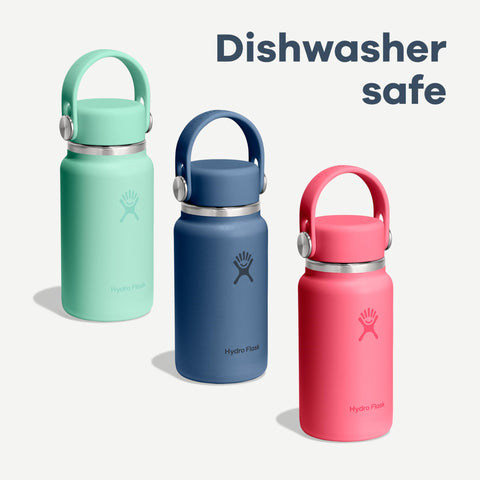 Hydro Flask micro thermal layer detail illustrating TempShield insulation effectiveness