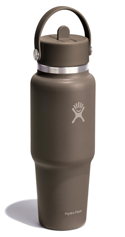 Hydro Flask close-up of color-matched Flex Straw Cap highlighting leakproof seal benefit