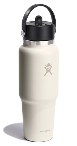 Hydro Flask wide mouth filled with ice showing easy ice insertion benefit