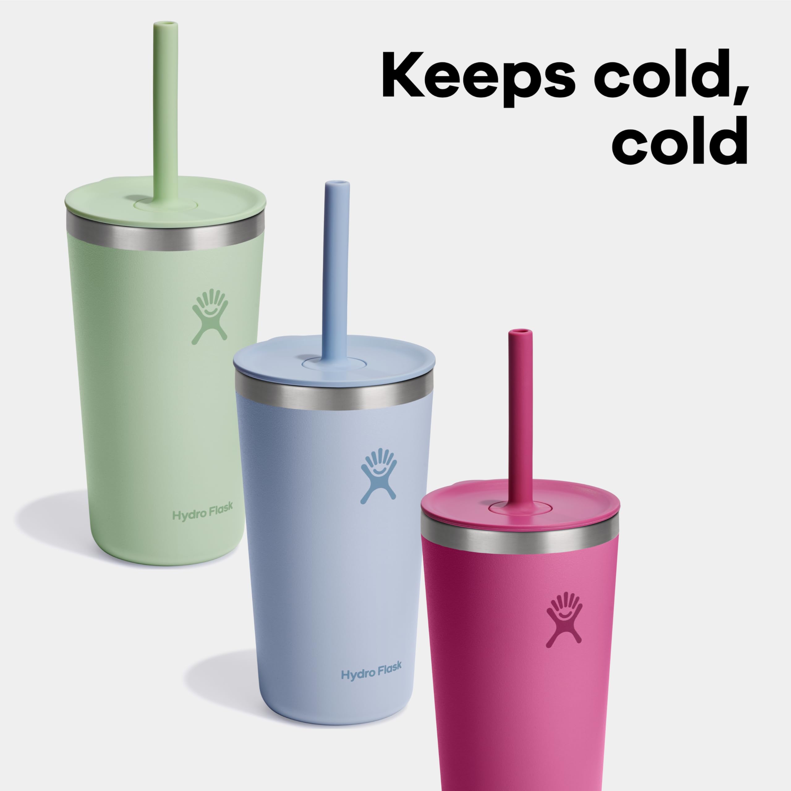 Hydro Flask stainless finish texture showing durable, flavor-safe surface