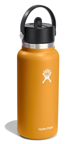 Hydro Flask close-up of Flex Straw cap showing leakproof closure for easy sipping