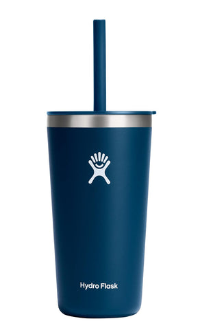 Hydro Flask being used with a smoothie showing cold retention on the go