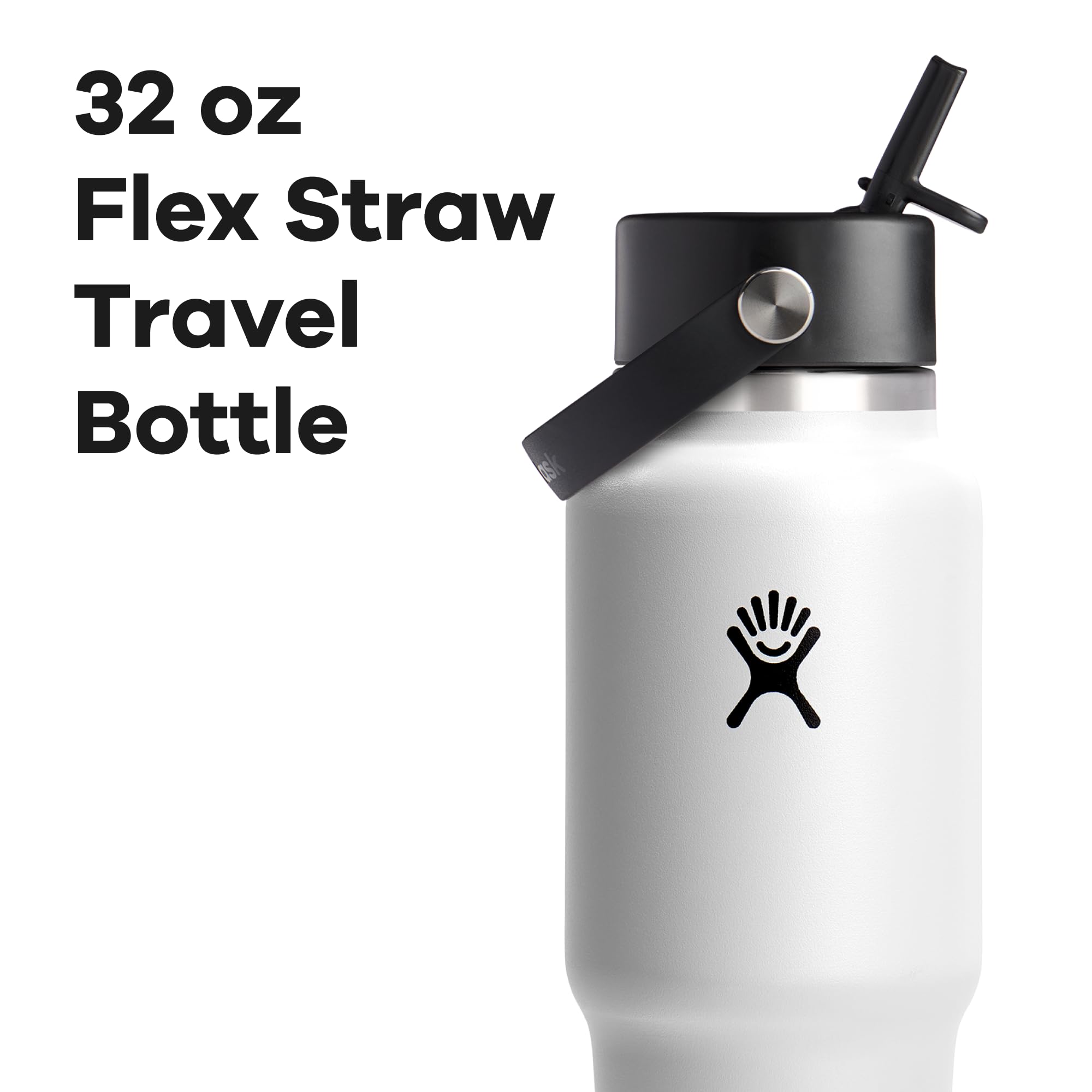 Hydro Flask seated in a car cupholder, showing secure cupholder-compatible fit