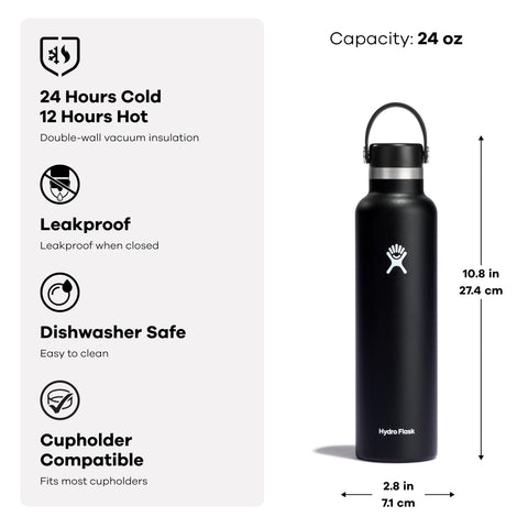 Hydro Flask in outdoor scene showing durability and temperature retention benefits