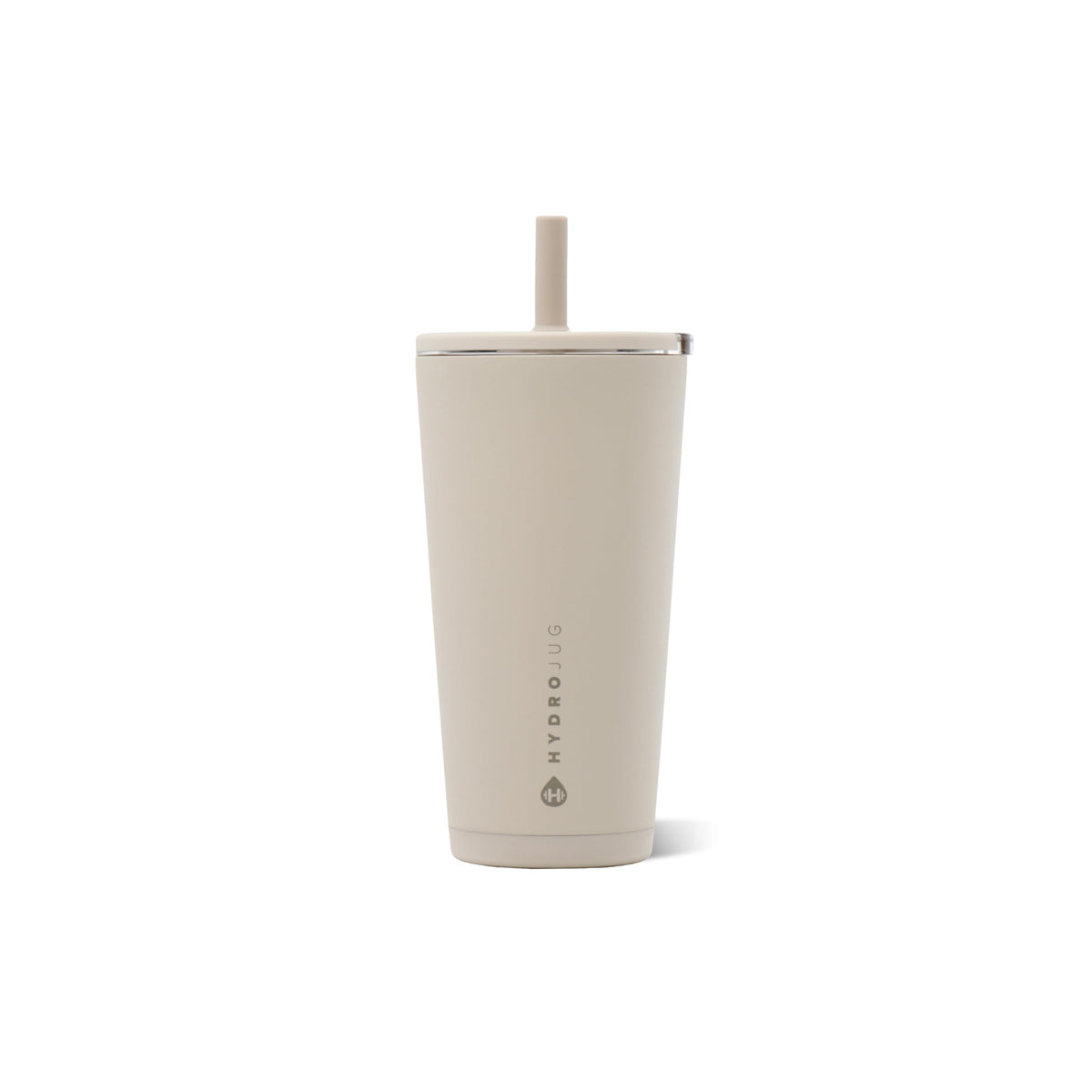 HydroJug dune front packaging showing sleek design and color benefit: stylish everyday carry